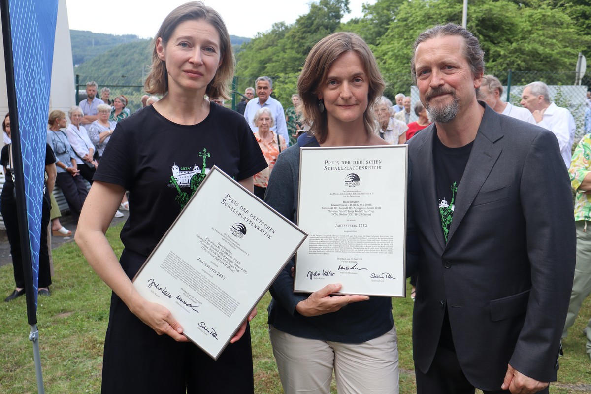 Übergabe „Preis der deutschen Schallplattenkritik“