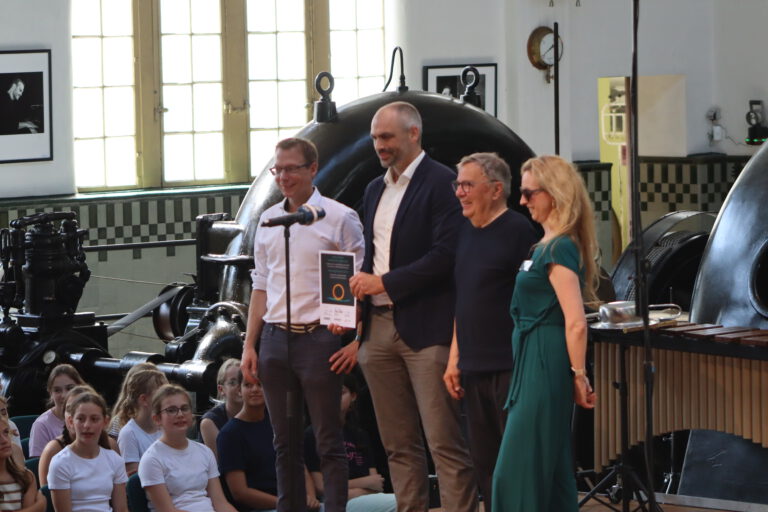 Übergabe Förderpreis des RWE für engagierte musikalische Arbeit an Schulen